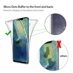 360 Front and Back Protection Shockproof Clear Case Cover For Huawei P30 Pro VOG-L29 Slim Fit Look